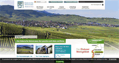 Desktop Screenshot of elsass-weinstrasse.com